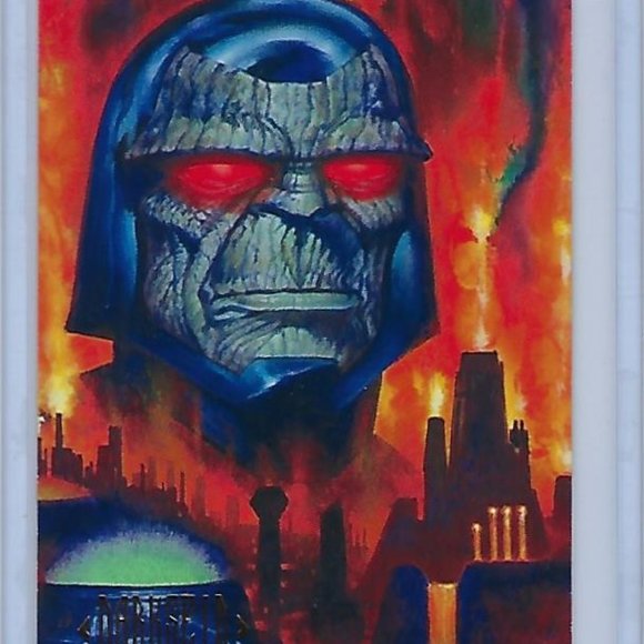 DC Comics 1994 SkyBox Master Series -  Cyborg - Darkseid - Oracle - Picture 3 of 6